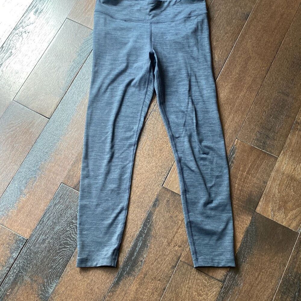 Outdoor Voices Space dye leggings women’s size medium dark gray hiking biking gy